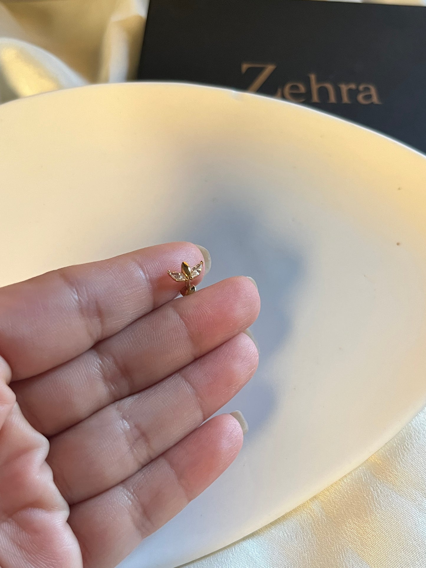 Butterfly Ear Single Stud