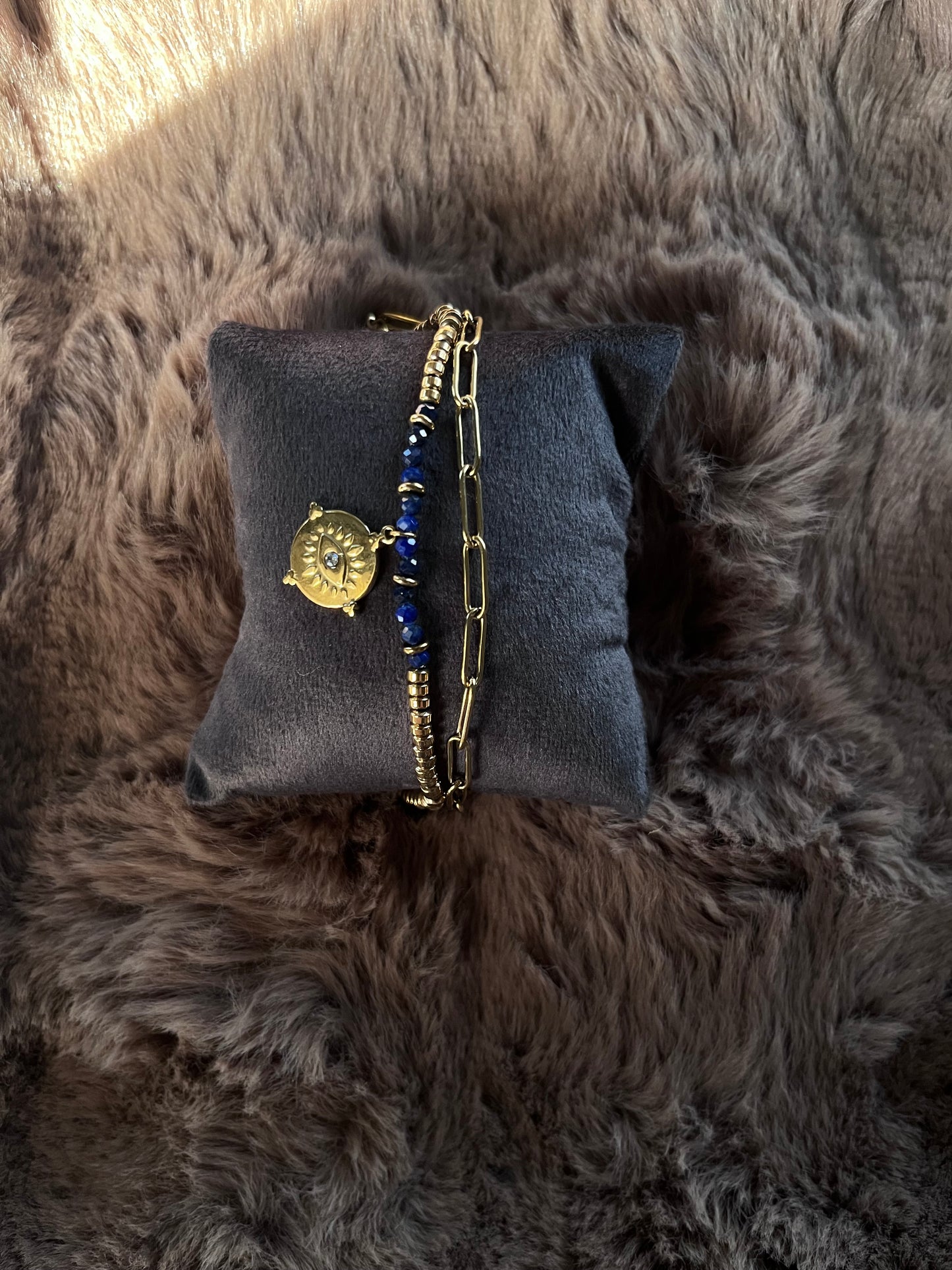 Evil eye blue bracelet