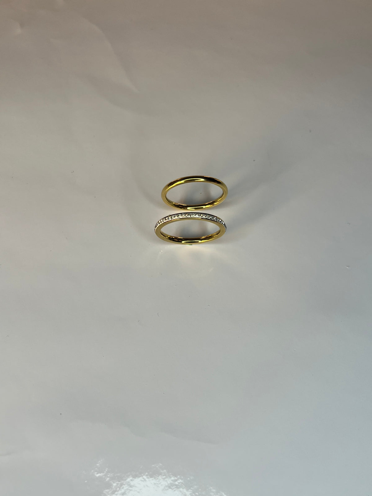 Two Single Bands Ring