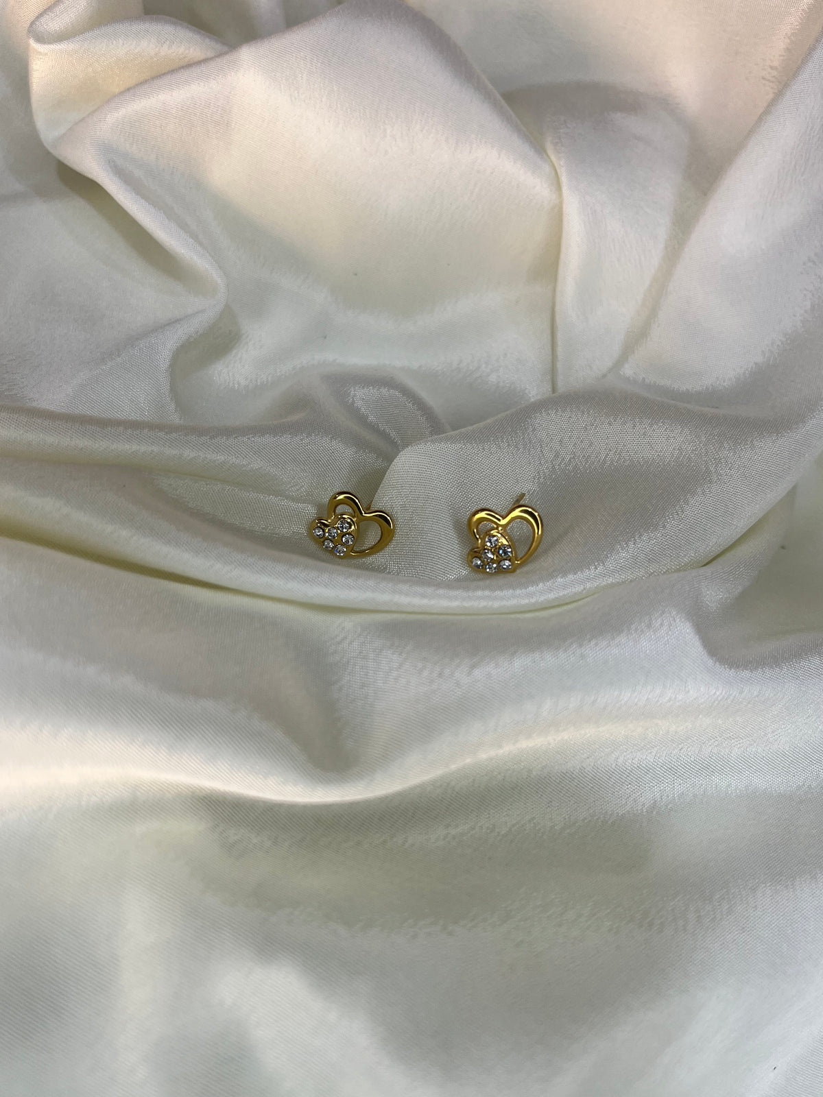 Double Heart Earings