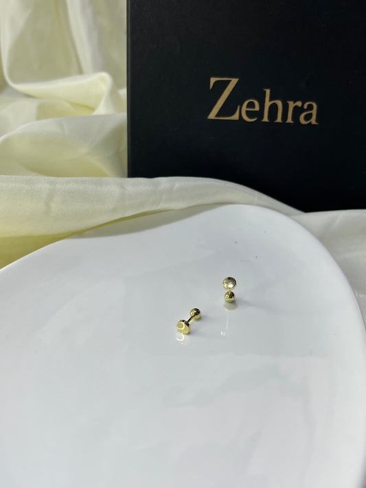Plain Stud Pair