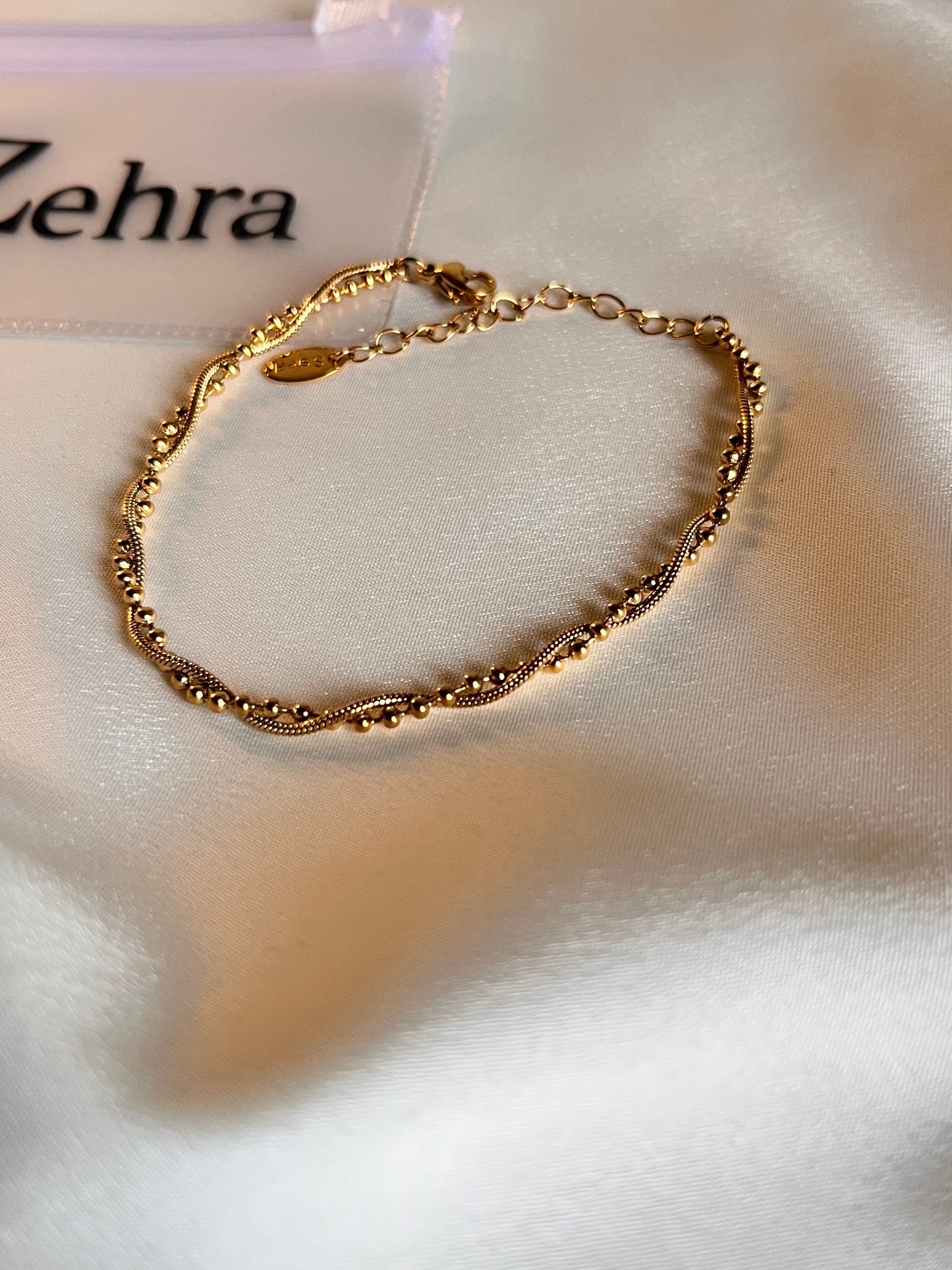 Double Layer Ball Bracelet