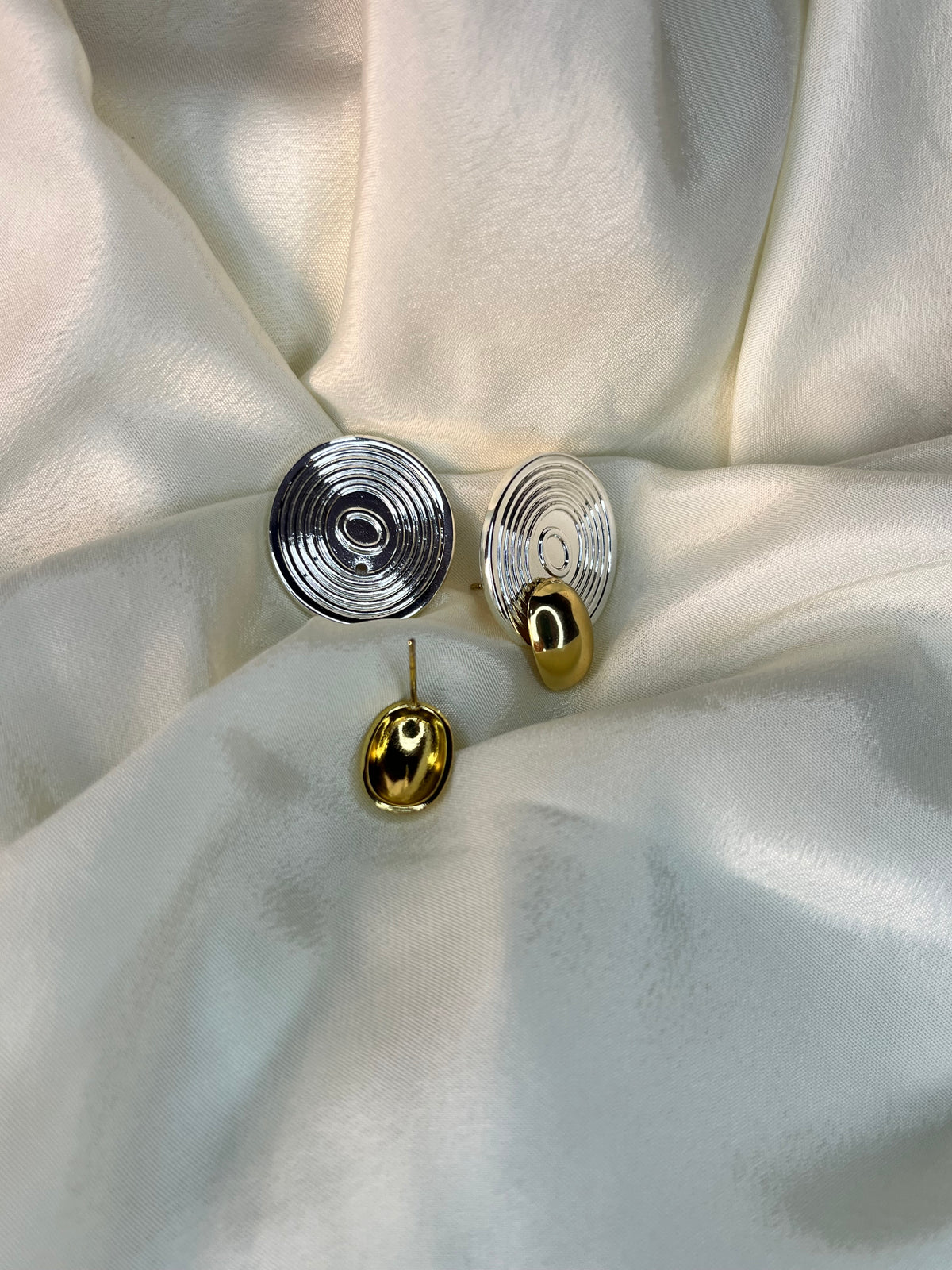 Silver Gold Multi-ways Earings