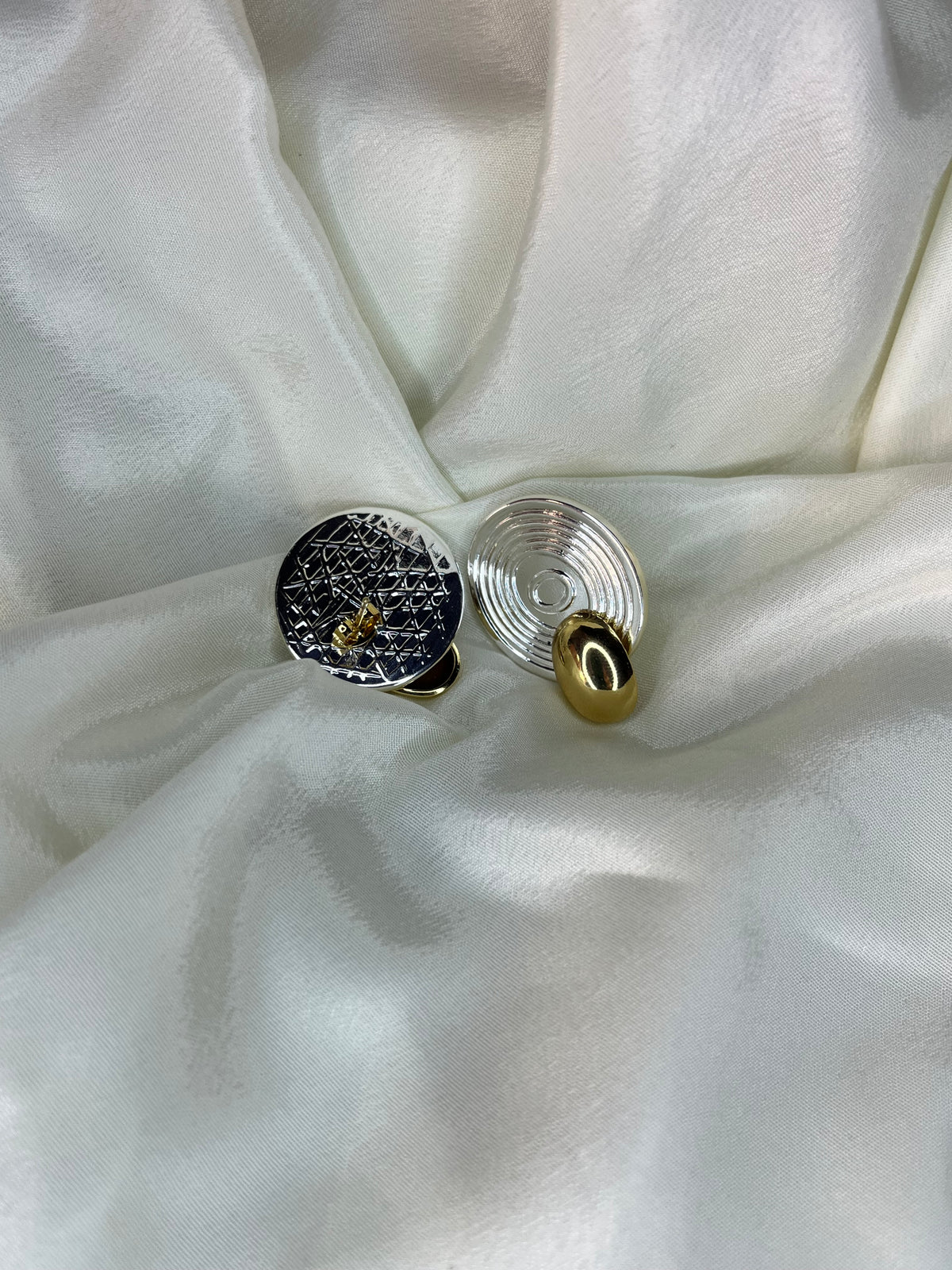 Silver Gold Multi-ways Earings