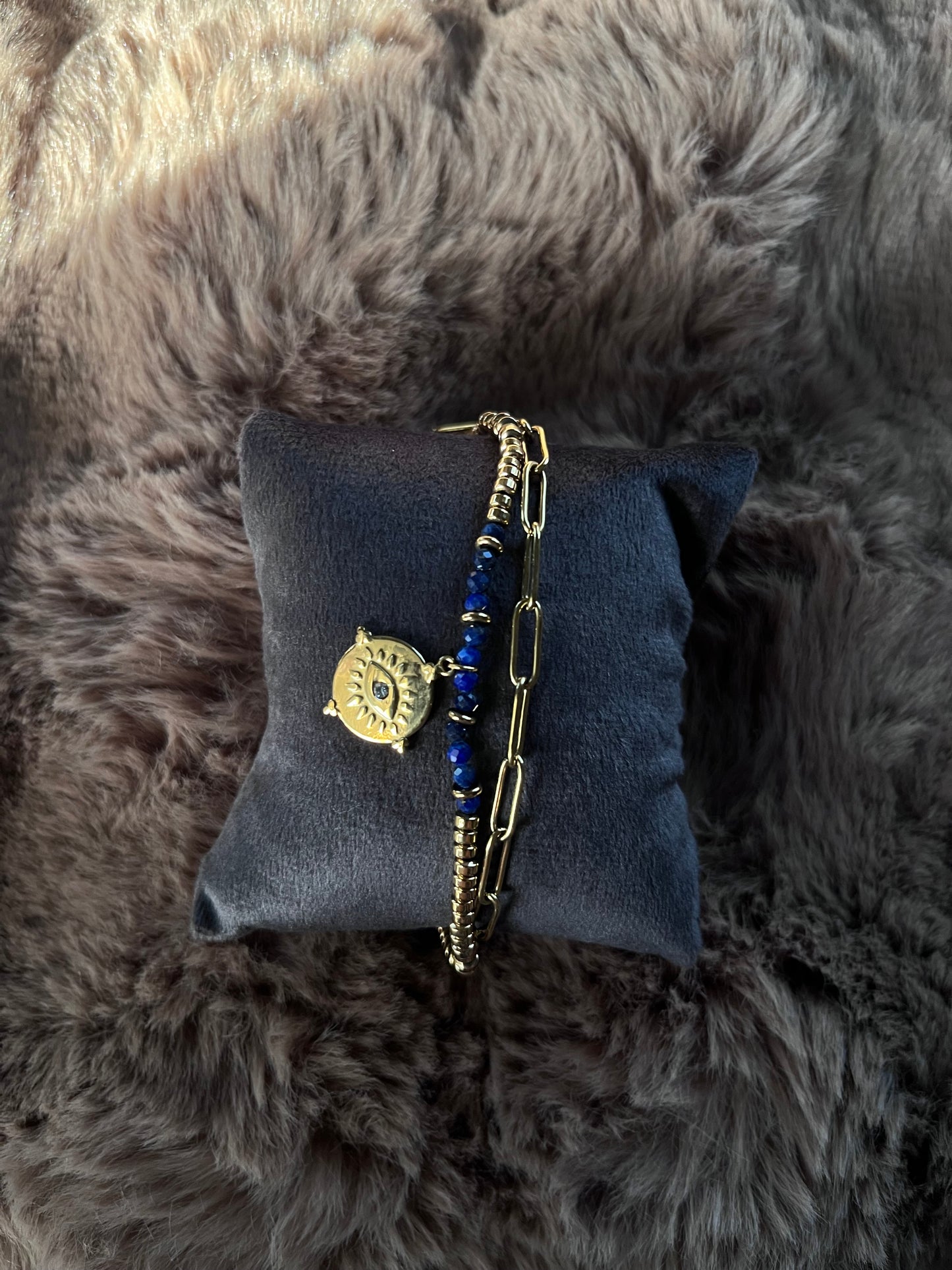 Evil eye blue bracelet