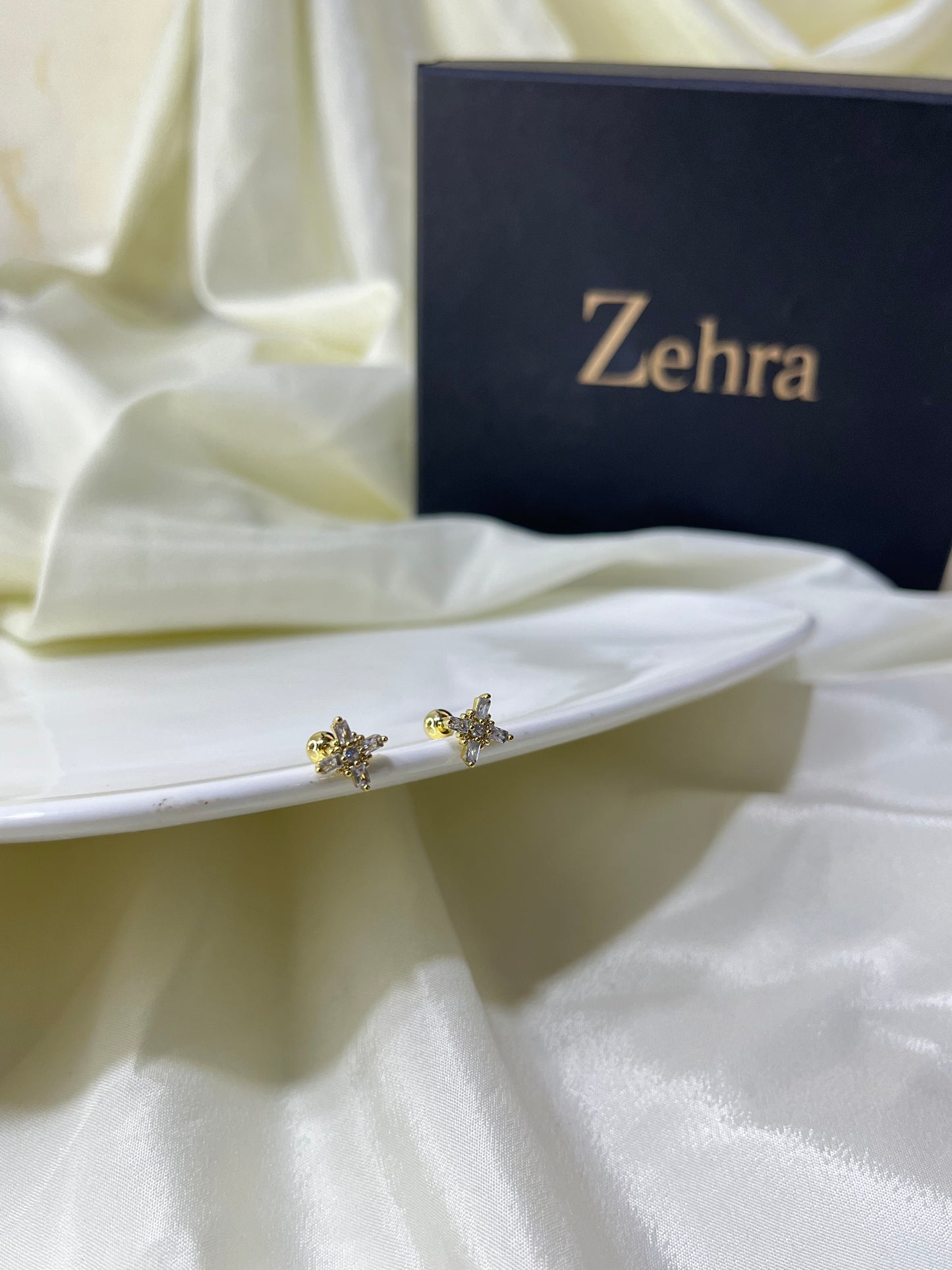 Sparkling Starlet Studs Pair