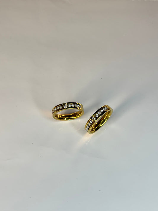 Studded Band Ring