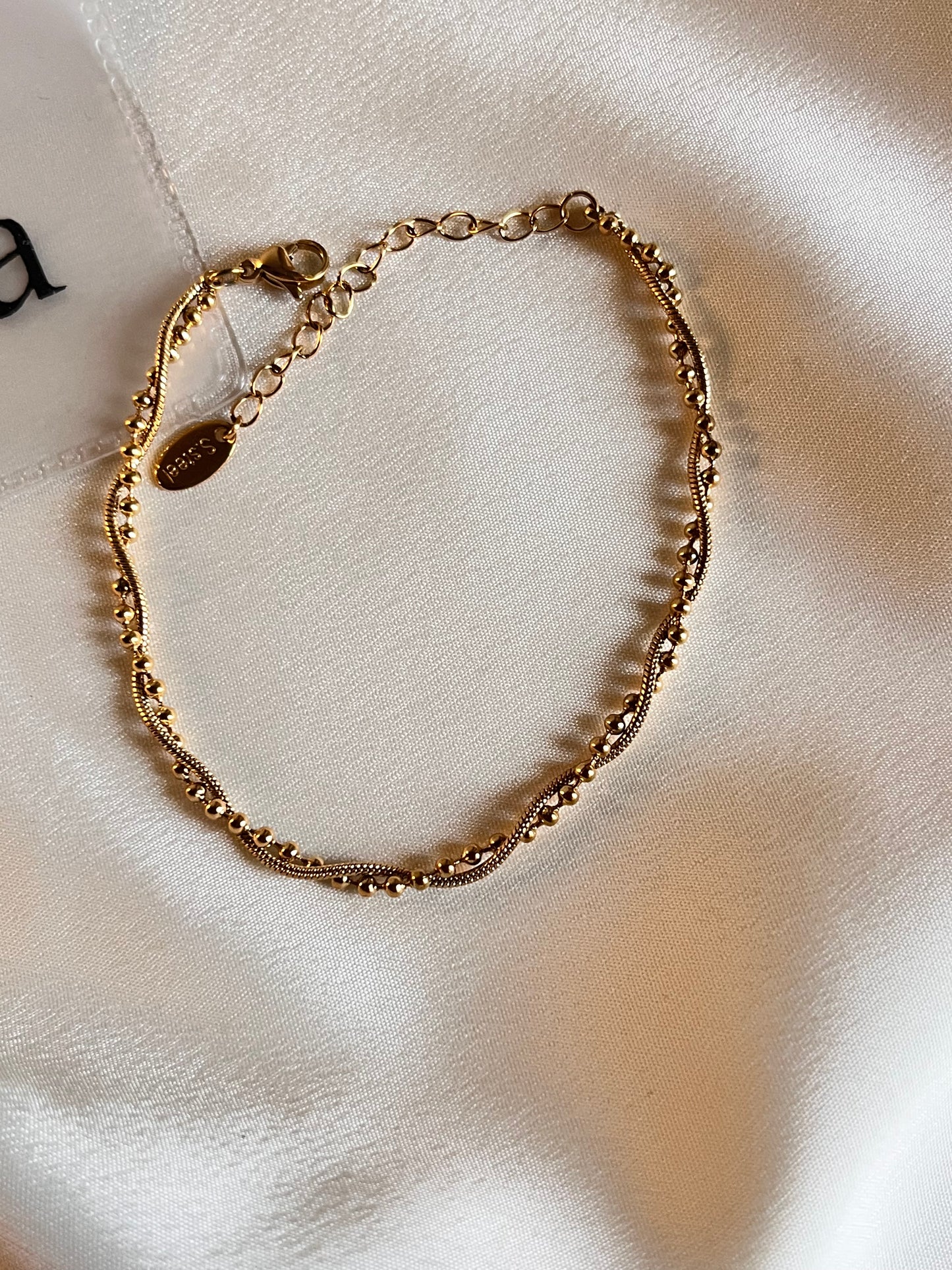 Double Layer Ball Bracelet