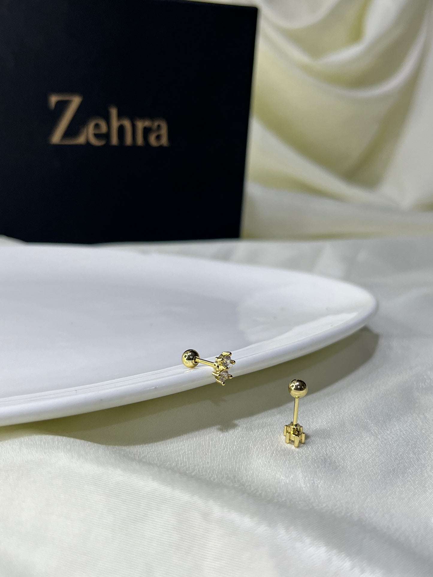 Gemini Double Studs Pair