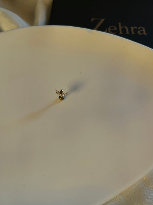 Butterfly Ear Single Stud