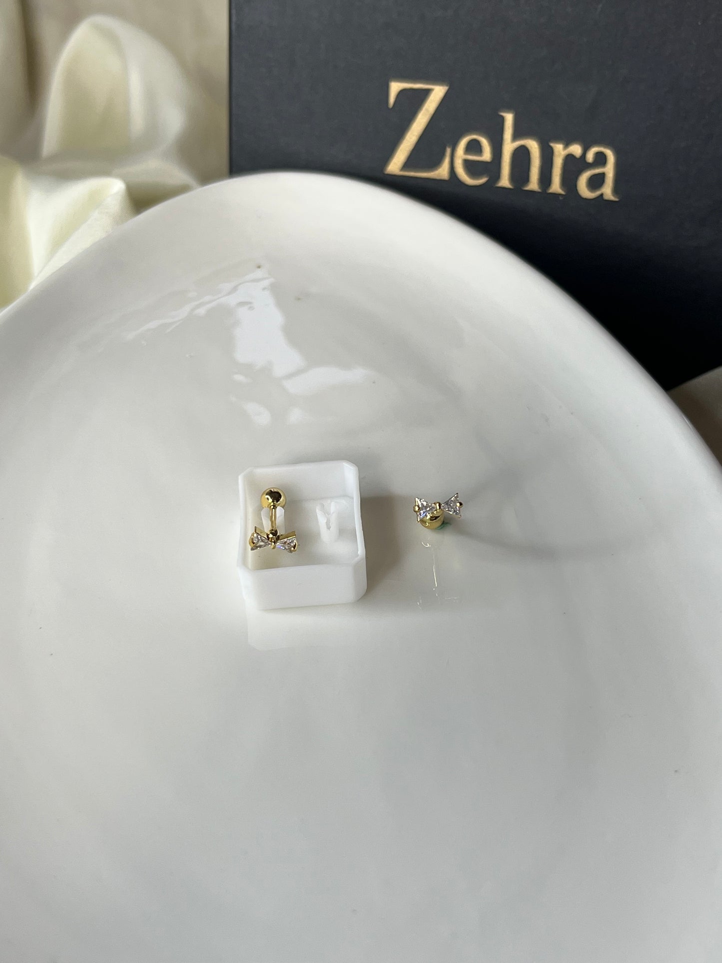 Little Bow Studs Pair