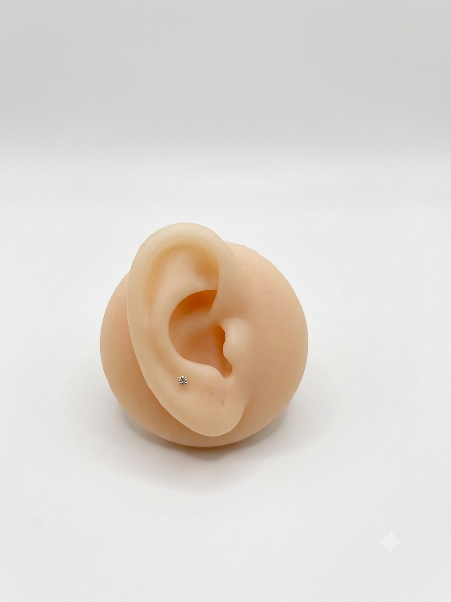 Silver Stud 1.5 mm