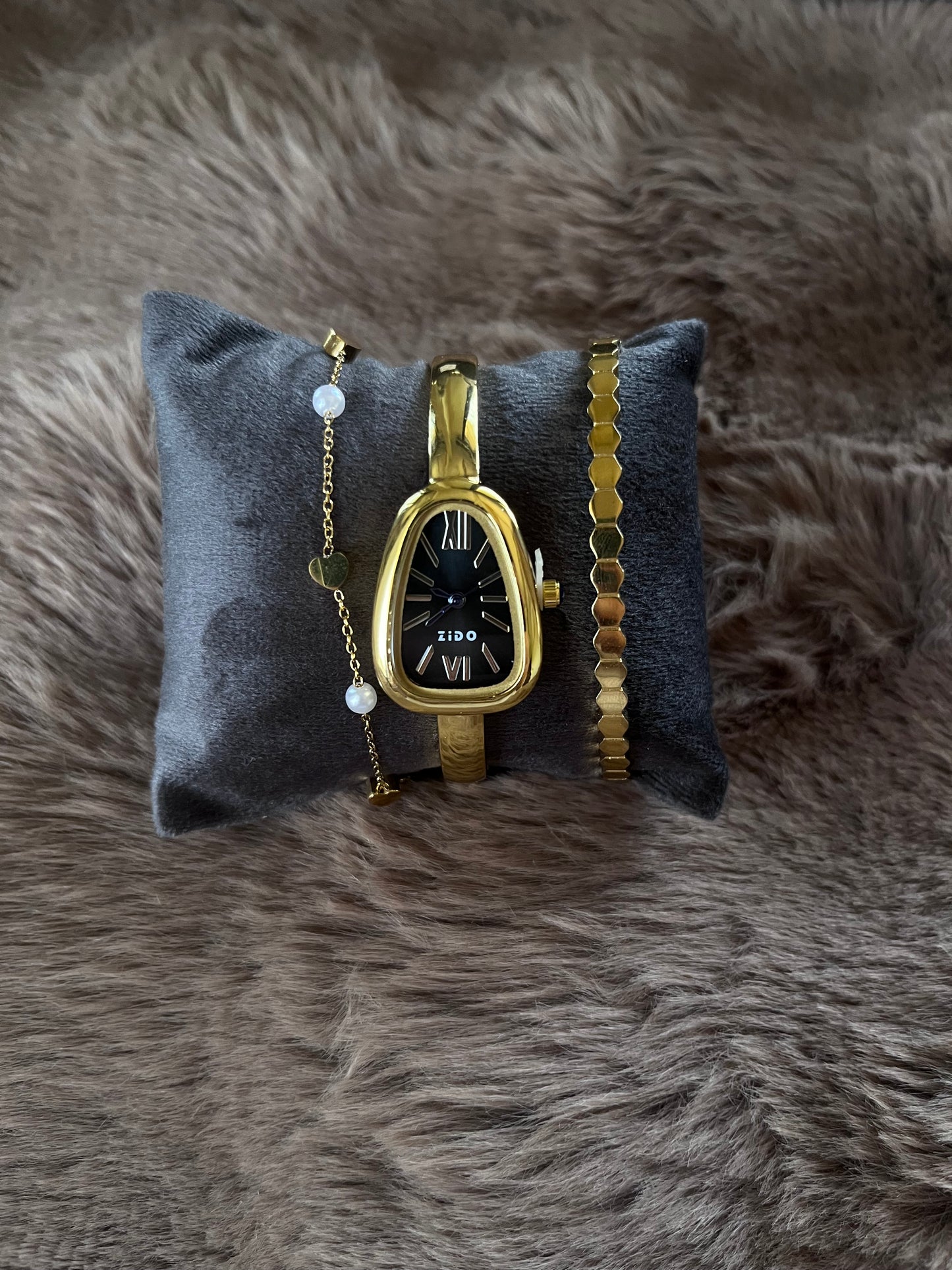 Cuff style watch