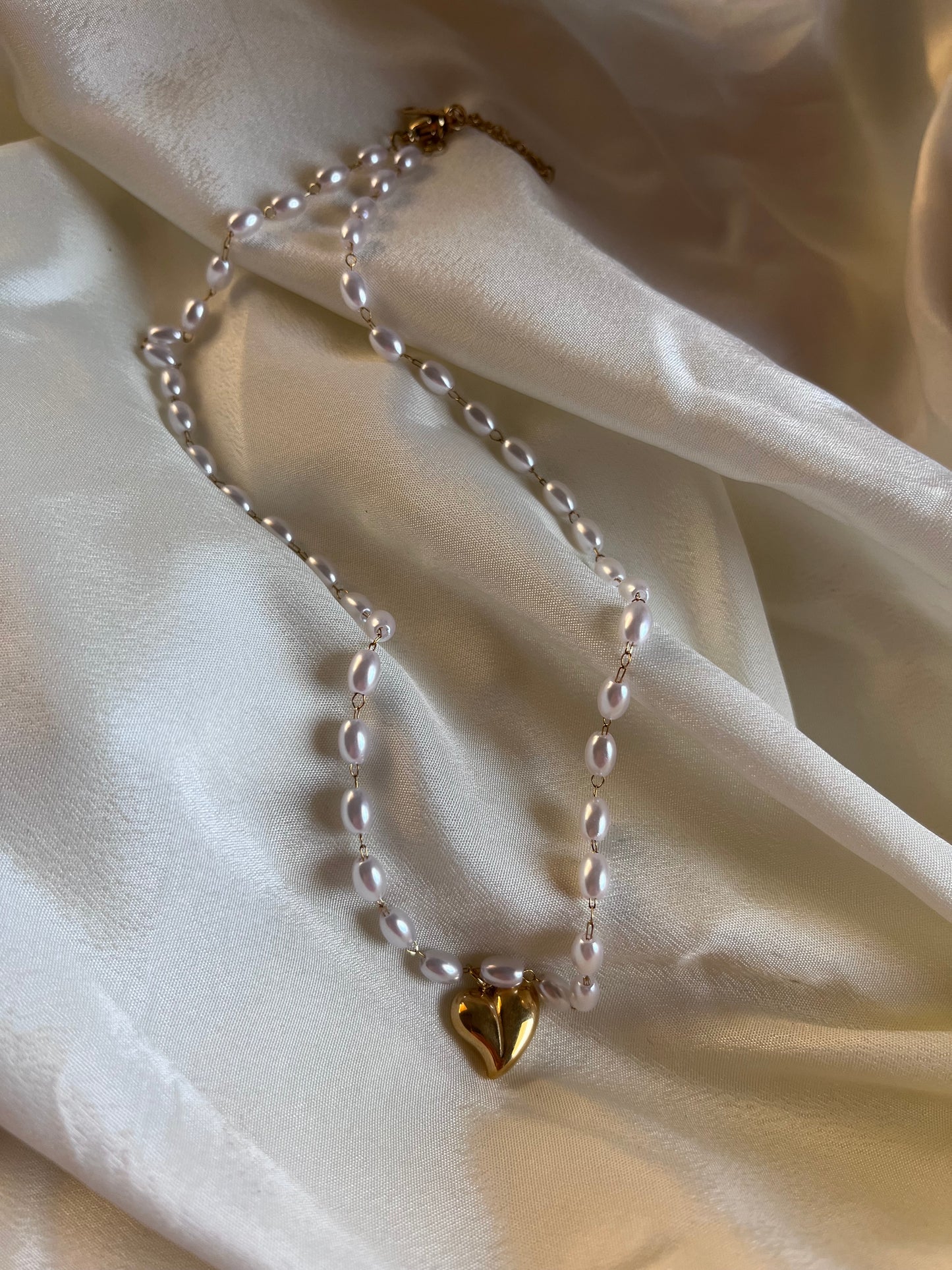Pearl with heart