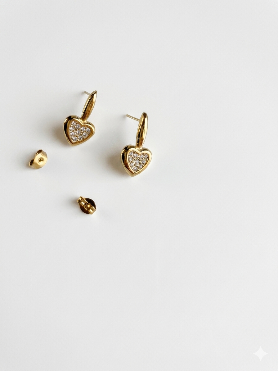 Ace Studded heart