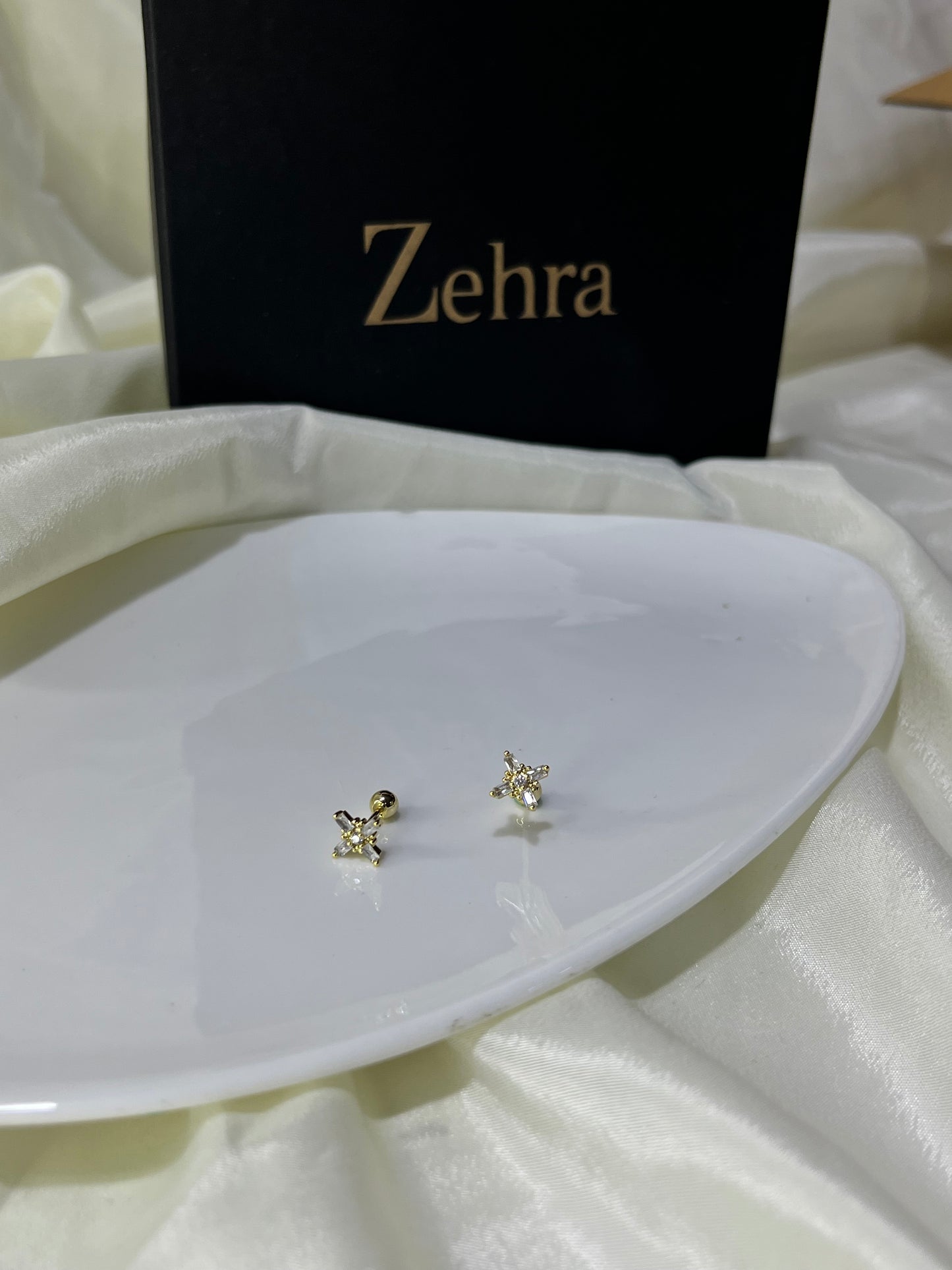 Sparkling Starlet Studs Pair