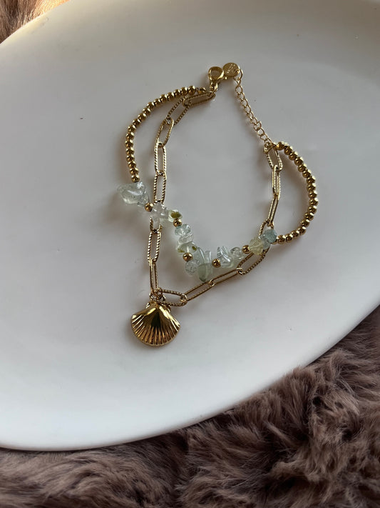 Double layered with shell