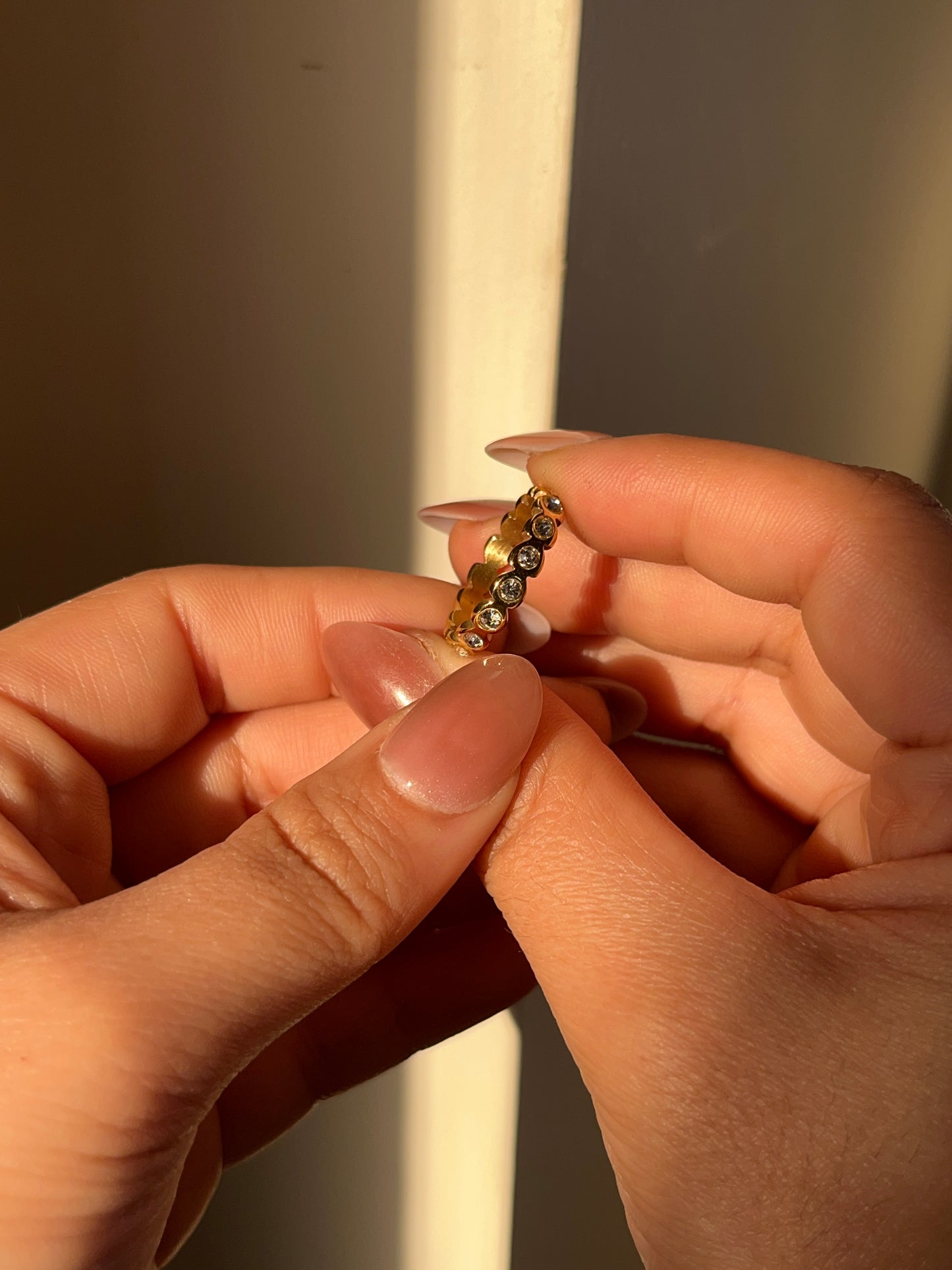 Studded ring