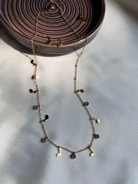 The Musical Note Necklace