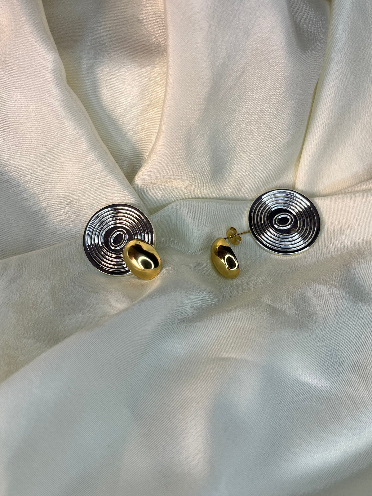 Silver Gold Multi-ways Earings