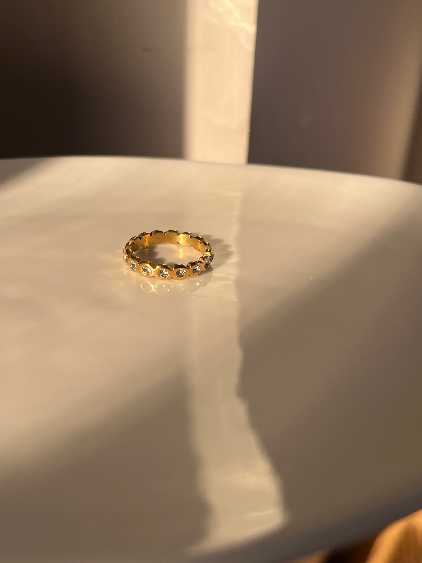 Studded ring