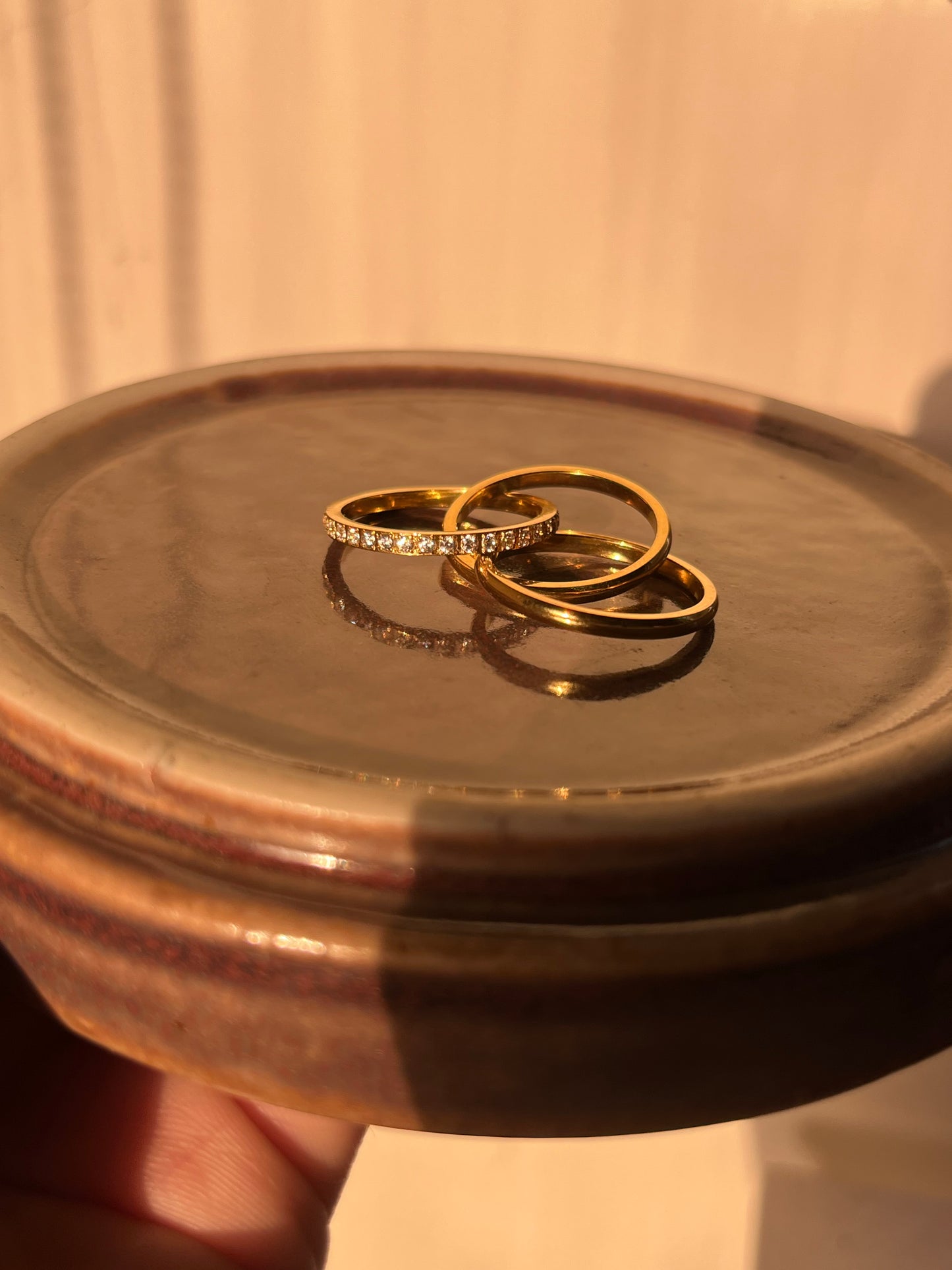 Interlock multilayer ring