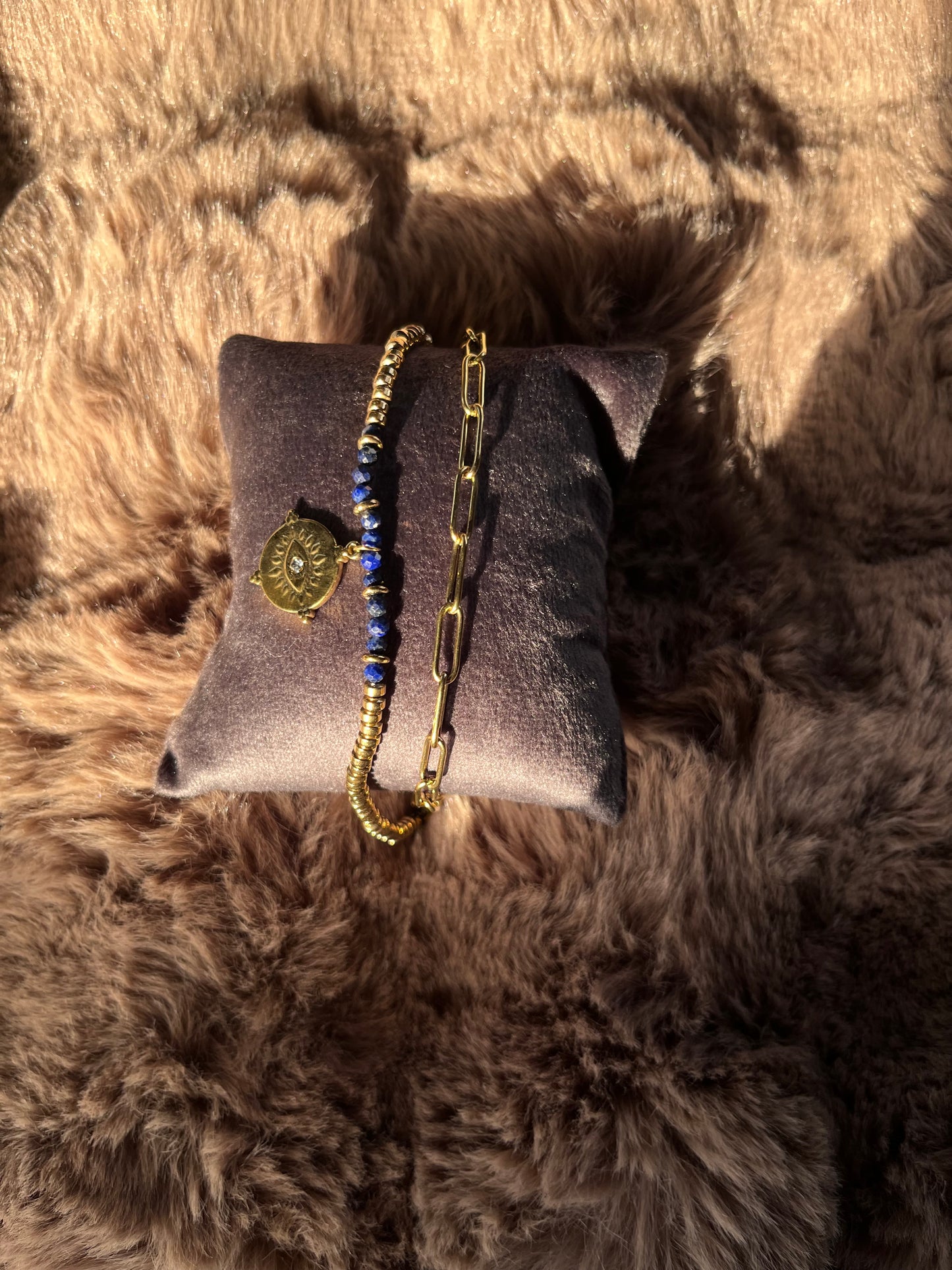 Evil eye blue bracelet