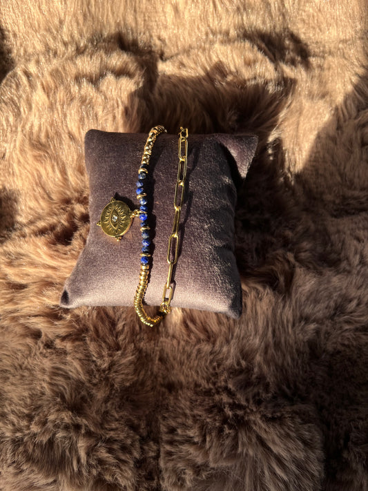 Evil eye blue bracelet