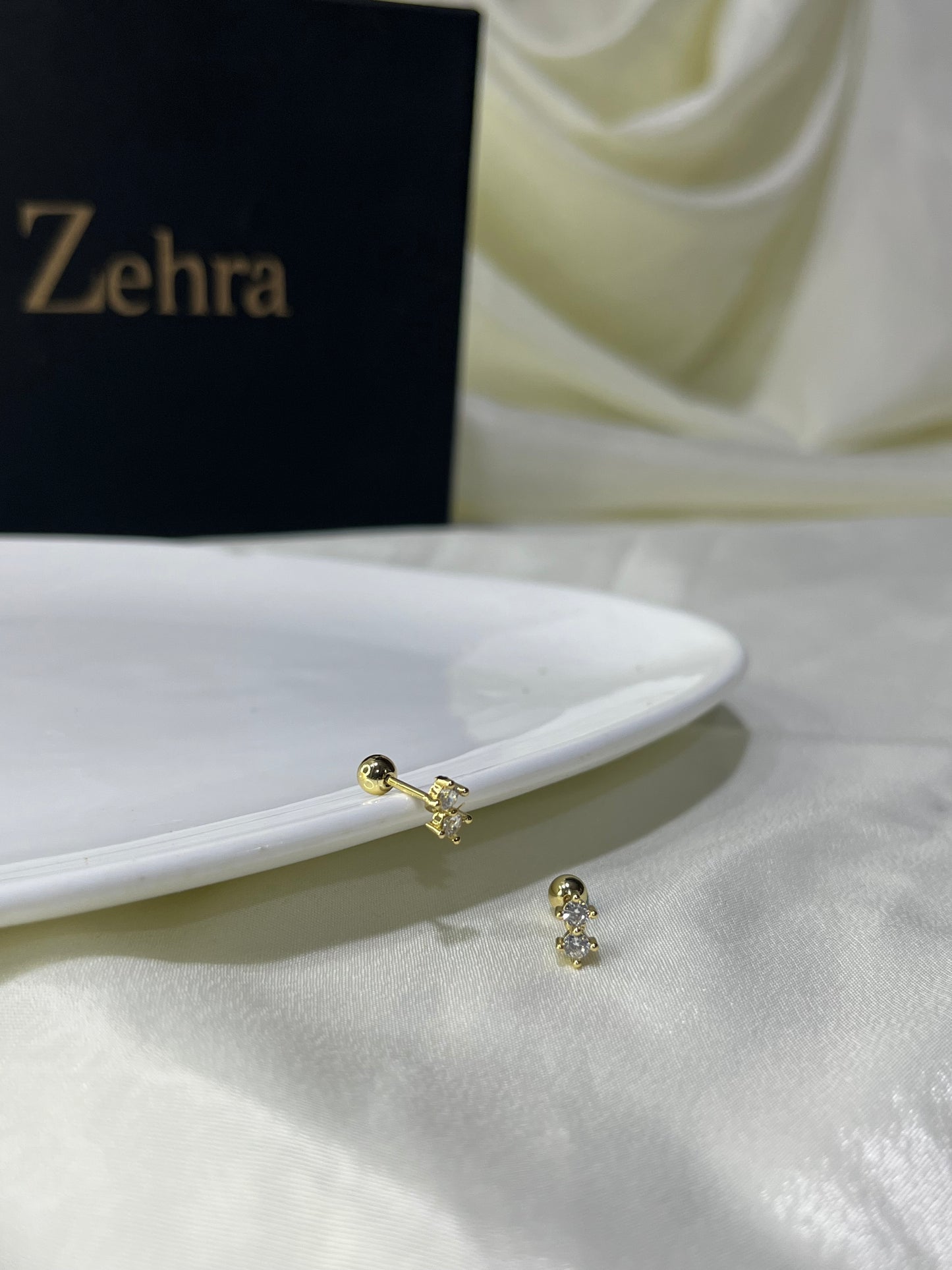 Gemini Double Studs Pair