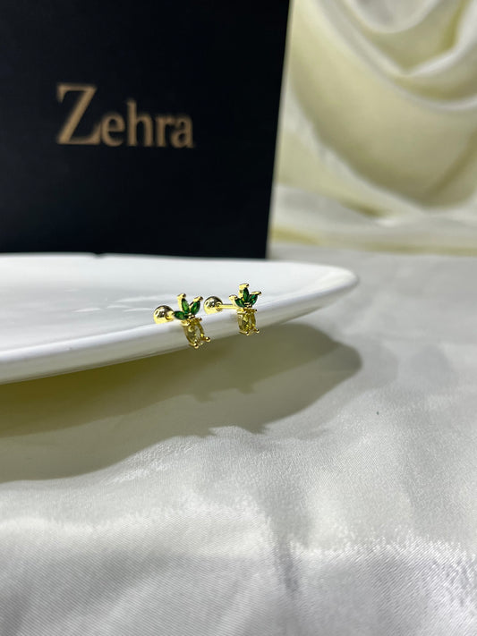 Pineapple Studs Pair