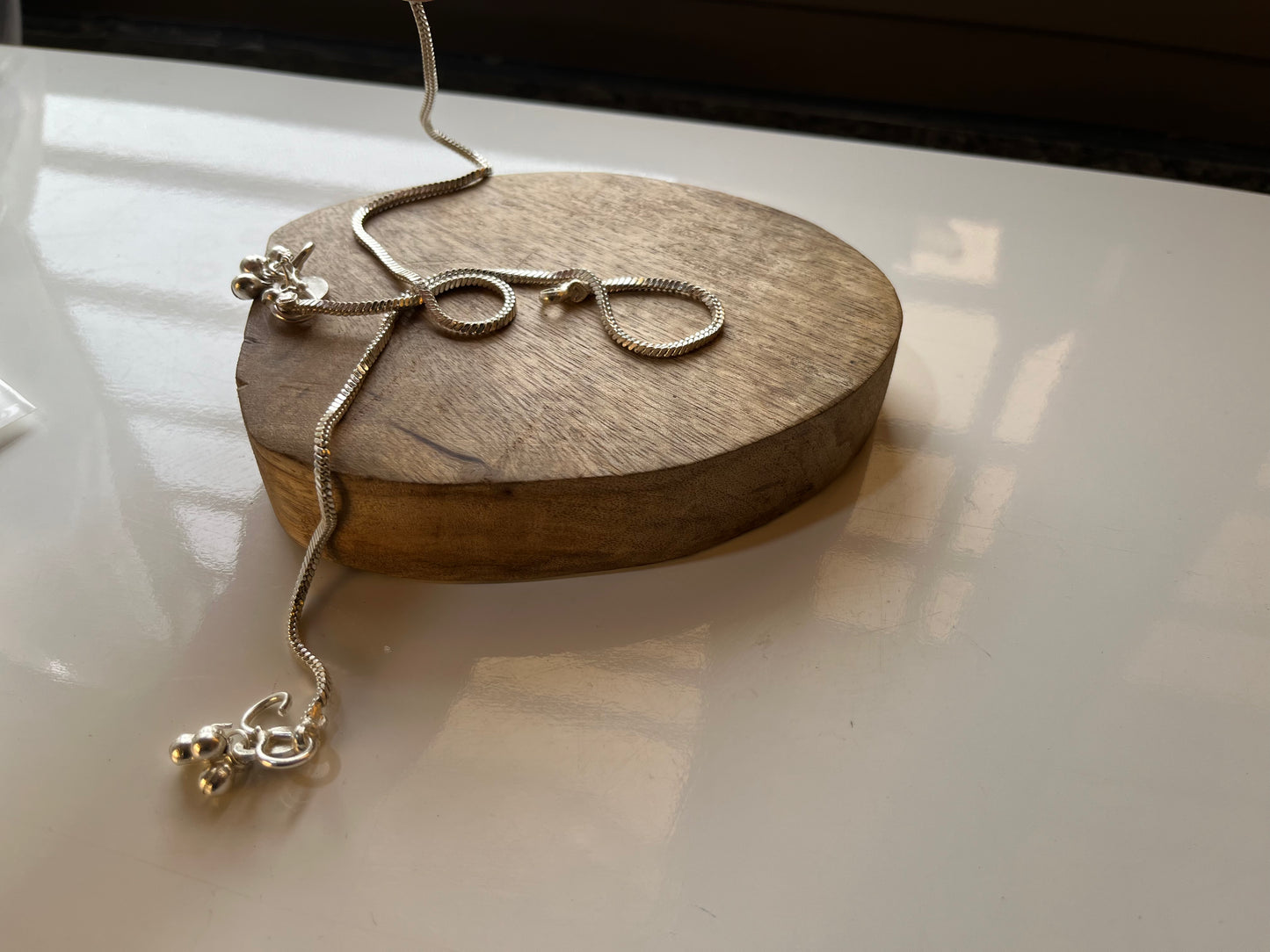SILVER ANKLET