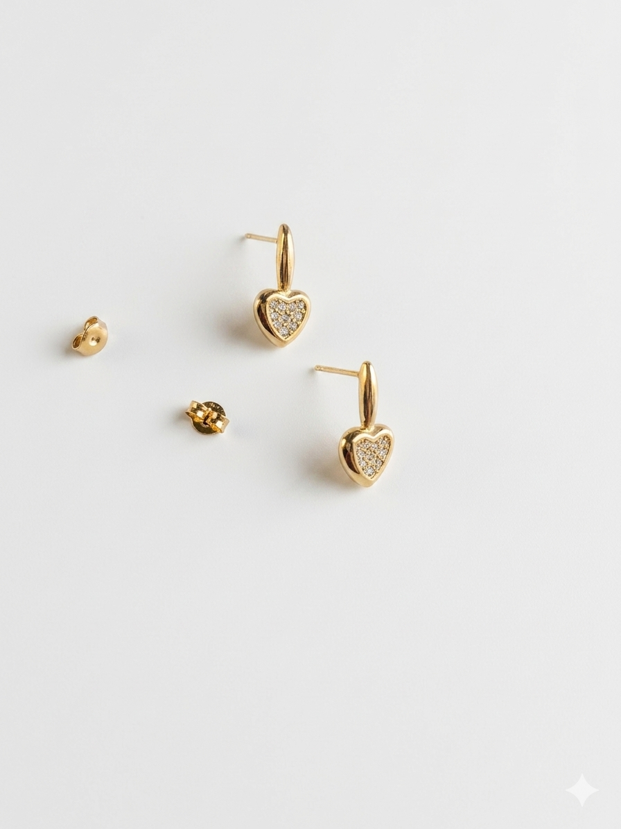Ace Studded heart