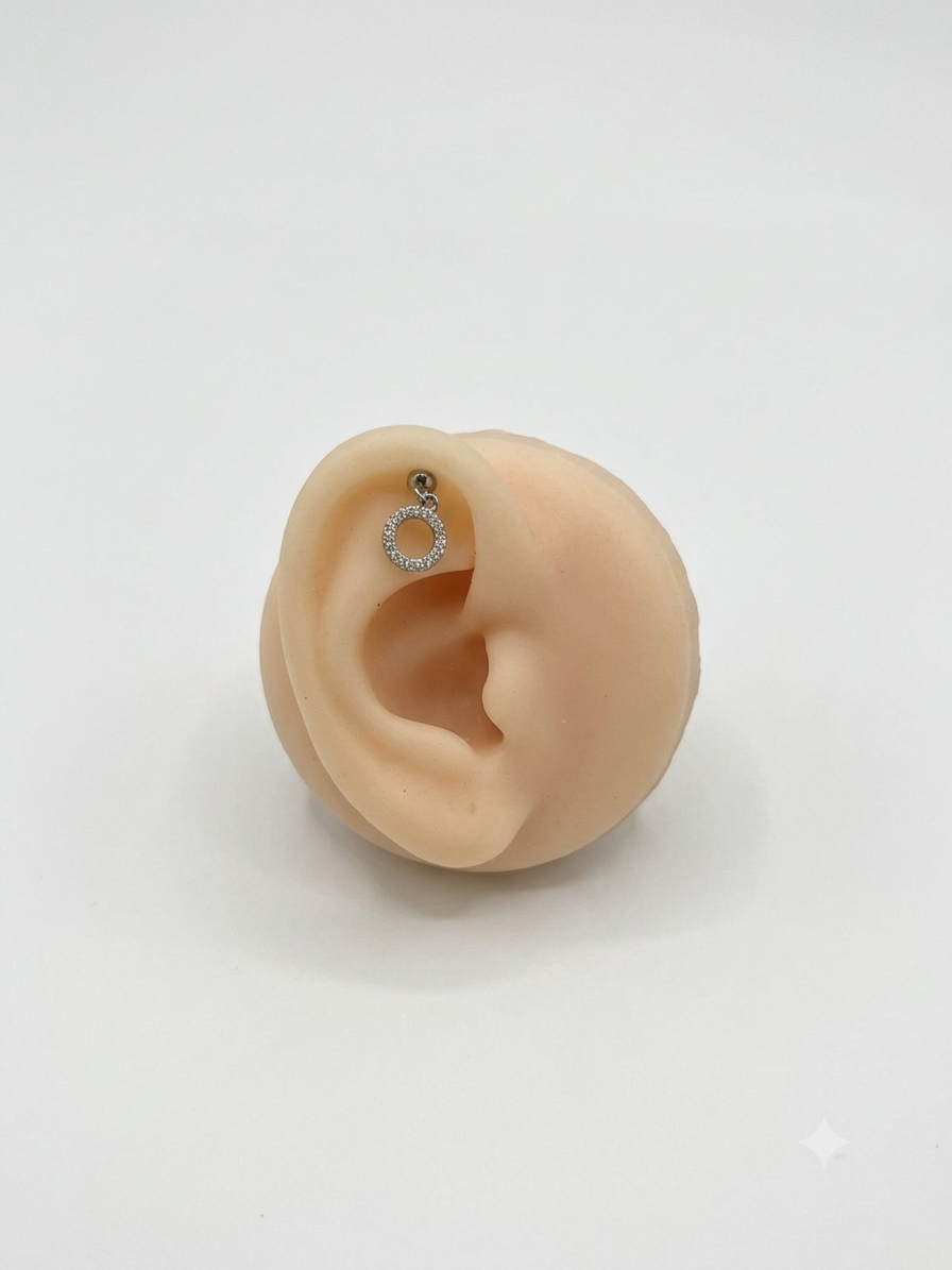 Cartilage Stud Silver