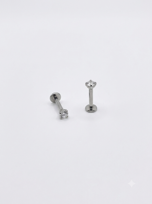 Silver Stud 2.5mm
