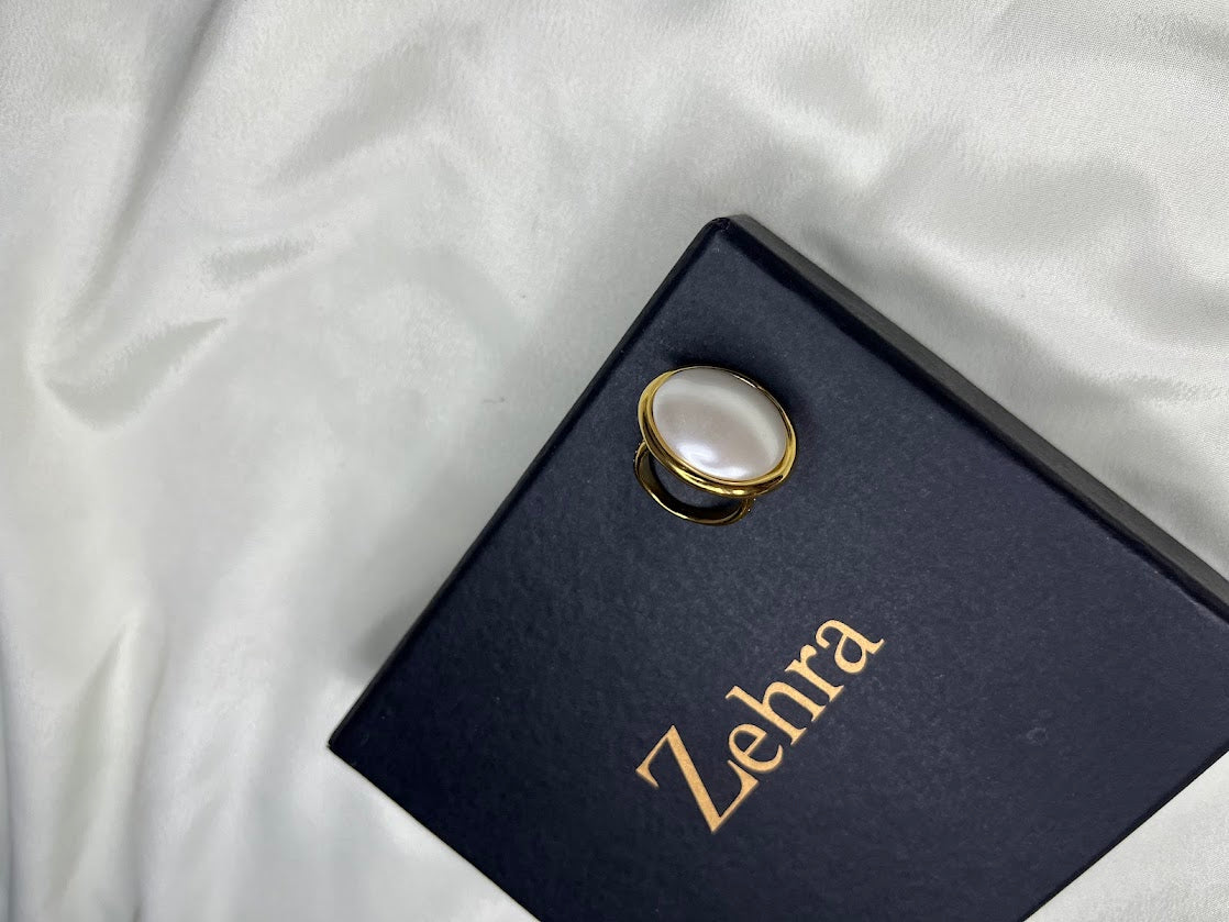 Pearl Statement Ring