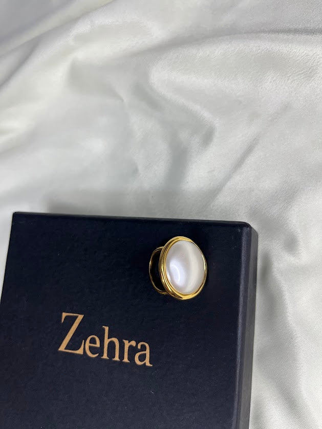 Pearl Statement Ring