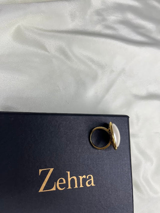 Pearl Statement Ring